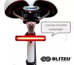 1 Blitzu Ultra Bright Bike Light Cyborg