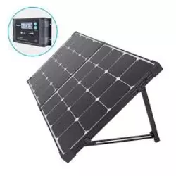 1 Panneau solaire portable monocristallin Renogy 100 watts 12 volts
