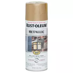 3 RustOleum 286564 Stops Rust Metal Rose Gold Spray Paint