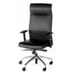 BestOffice Chaise de bureau ergonomique en cuir PU à dossier haut