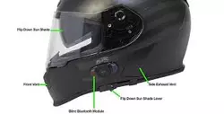 Les casques de moto Bluetooth peuventils vous offrir des panneaux de haute qualit